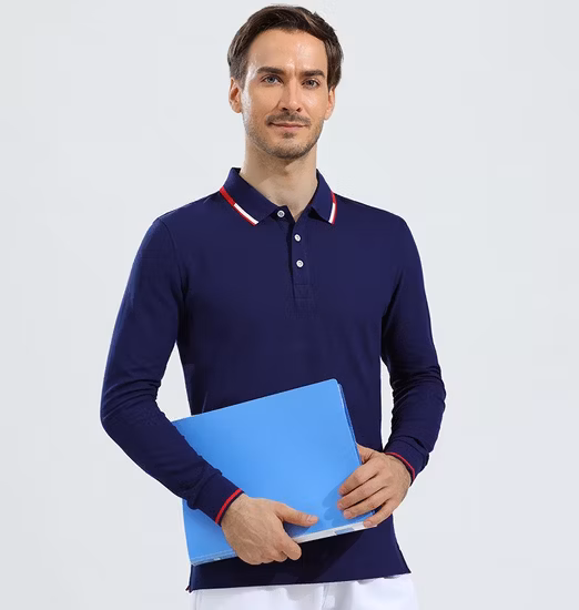 Custom Luxury Plain Polo T-Shirt 100% Cotton Unisex Embroidered Soft Cotton