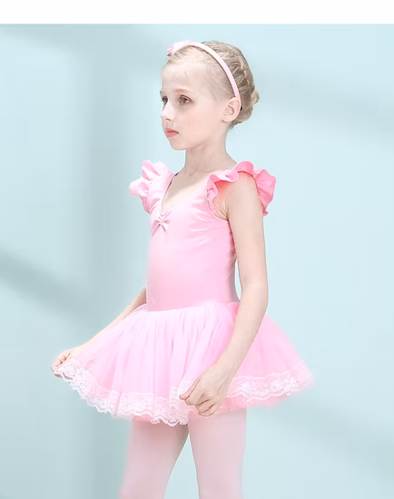 Summer Clothing Floral Design Custom Kids Thin Bow Sleeveless Dress Girl Fashion Clothes Dress Baby Dress Girl Wear