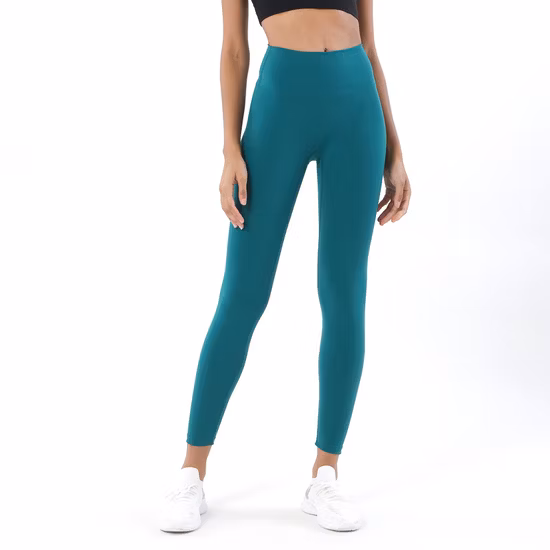 Обслуживание OEM Slim Fit с высокой талией, быстросохнущие брюки для йоги с юбками для женщин